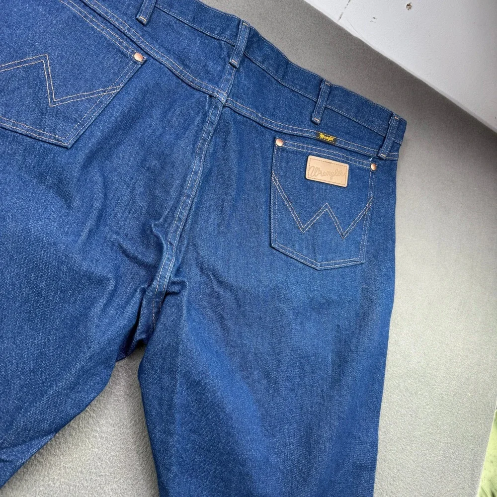 New Wrangler Cowboy Cut Jeans‎ Mens 42x30 13MWZPW Prewashed Indigo Denim